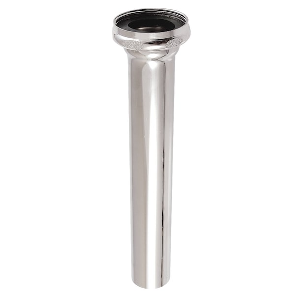 112 to 114 StepDown Tailpiece, 8 Length, Polished Nickel